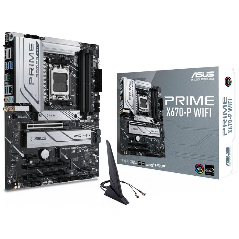 PRIME X670-P WIFI - Carte Mère Asus Socket AMD AM5 | DIY Micro