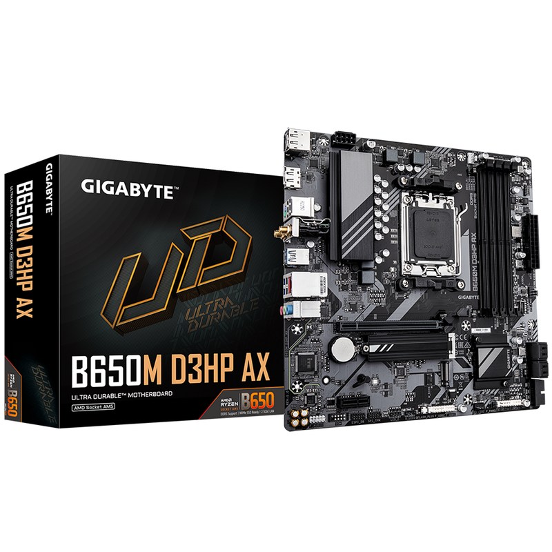 B650M D3HP AX - Carte Mère Gigabyte Socket AMD AM5 | DIY Micro