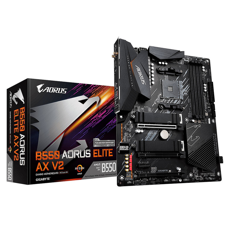 B550 AORUS ELITE AX V2 - Carte Mère Socket AMD AM4 | DIY Micro