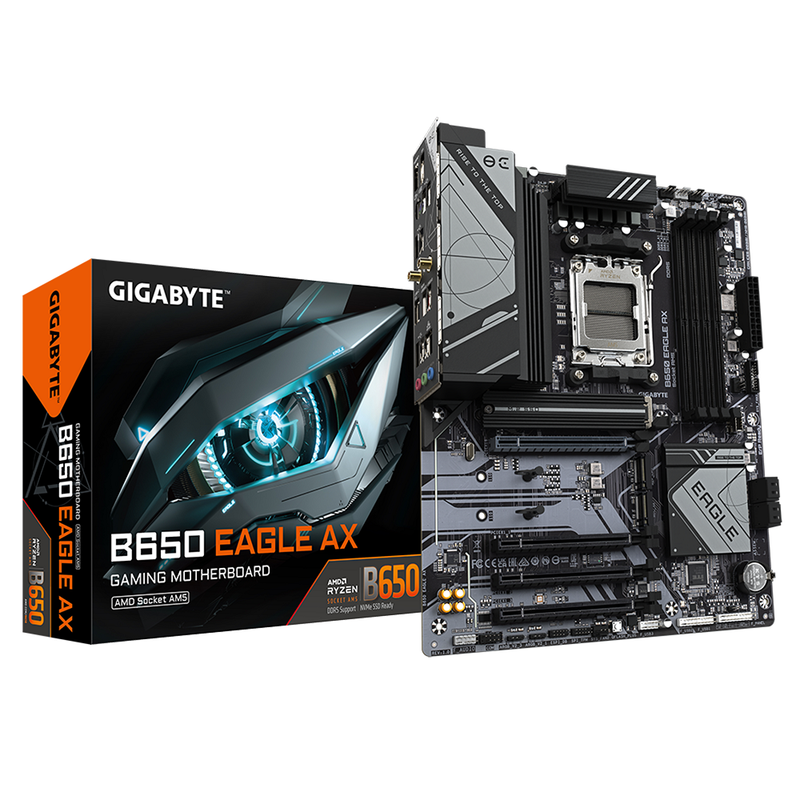 B650 EAGLE AX - Carte Mère Gigabyte Socket AMD AM5 | DIY Micro